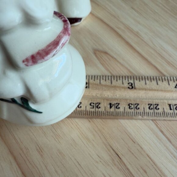 Vintage Shawnee 1930s Sailor Boy + Girl Ceramic Salt Pepper Shakers Set - Picture 8 of 9